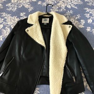 Old Navy faux leather jacket
